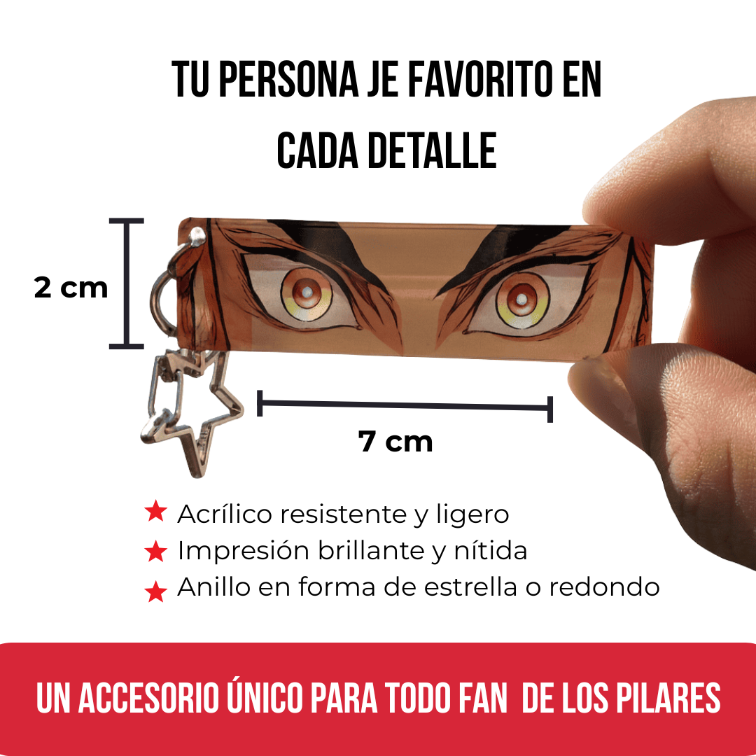 Llavero estilo hashira