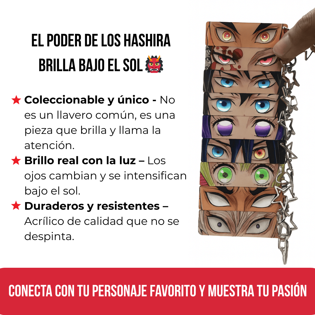 Llavero estilo hashira