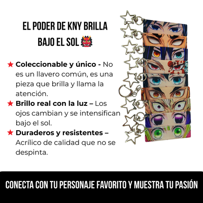 Llavero hashiras y lunas