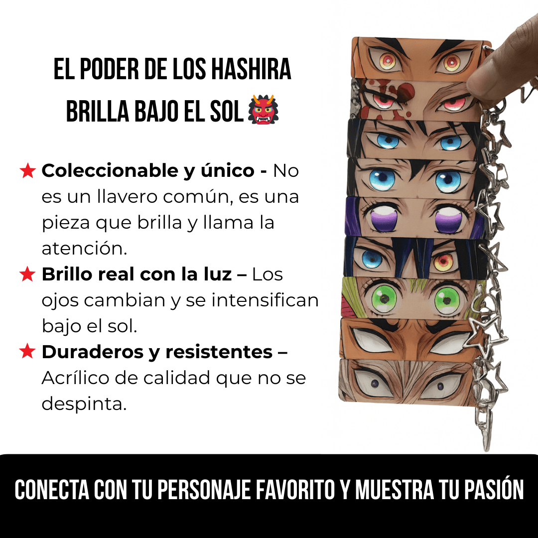 Llavero estilo hashira
