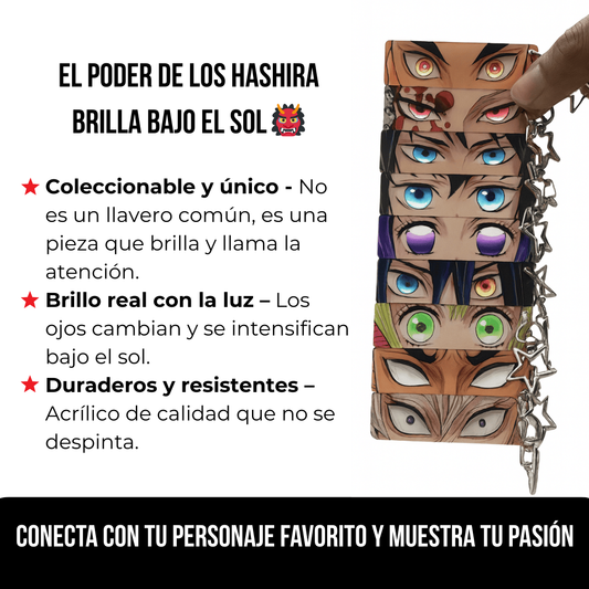 Llavero estilo hashira