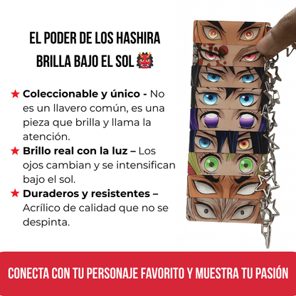 Llavero estilo hashira